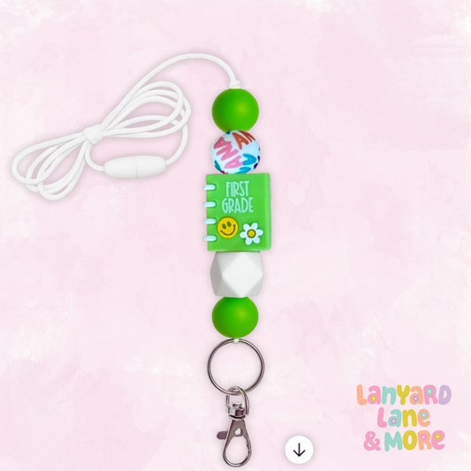 First Grade Teacher Lanyard