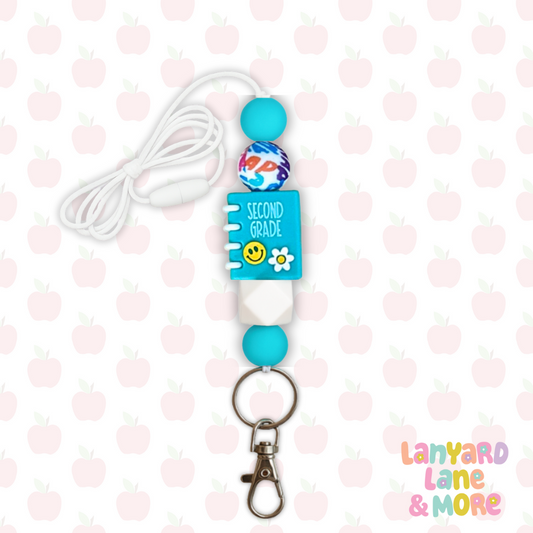 Second Grade Teacher Lanyard