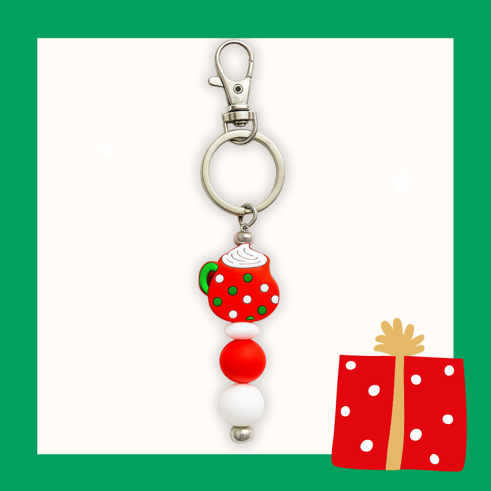 Cozy Cocoa Keychain