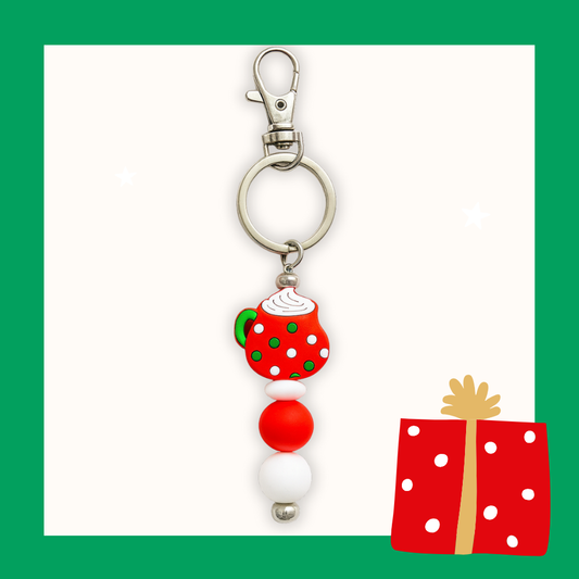 Cozy Cocoa Keychain