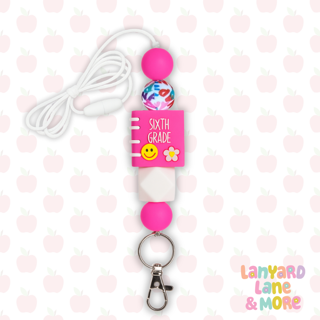 Sixth Grade Teacher Lanyard